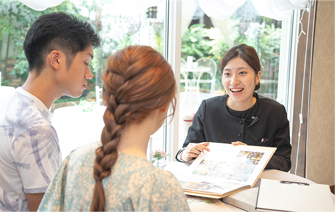 結婚式のカウンセリング