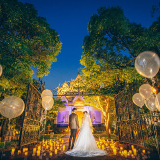 【非日常感たっぷり】ナイトウエディングってどんな結婚式？