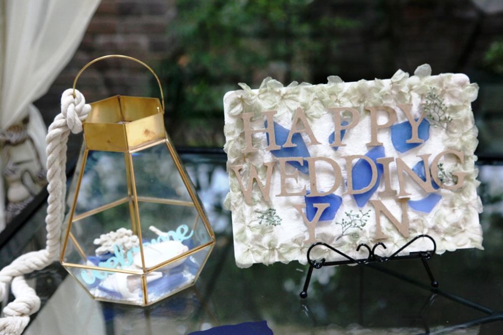 テーマカラーのお悩み解決！結婚式アイデア【ブルー編】