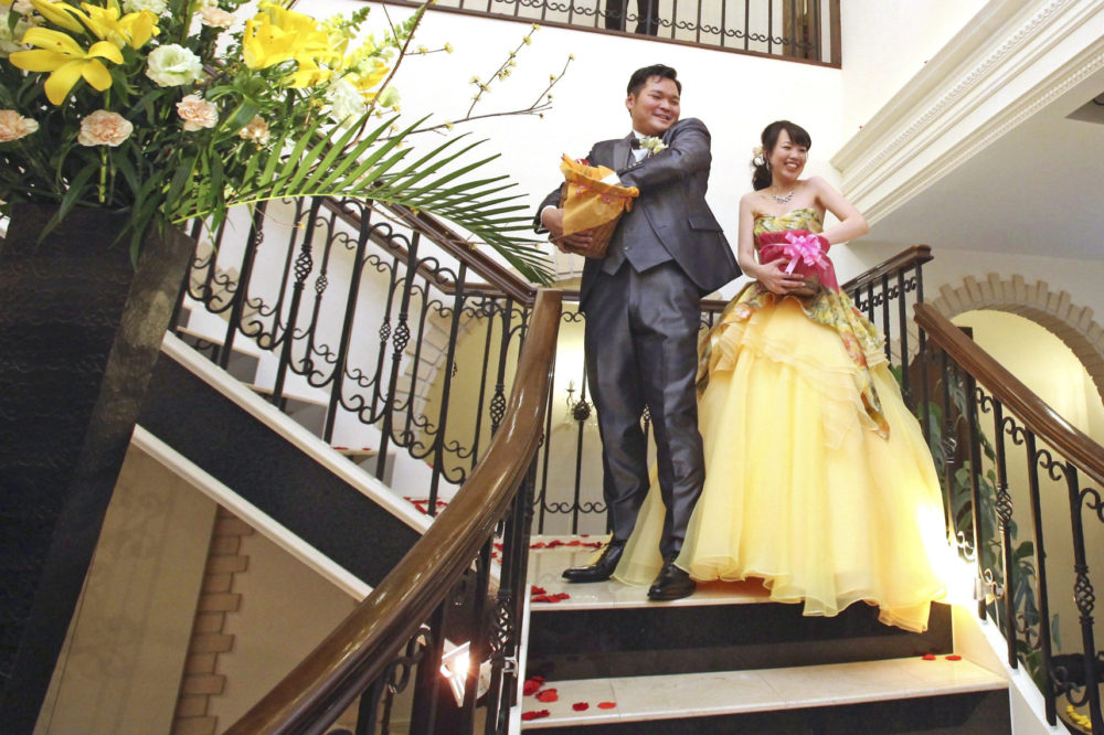 【福は内】ふたりも思いっきり楽しむ！幸せ呼び込む豆まき演出*