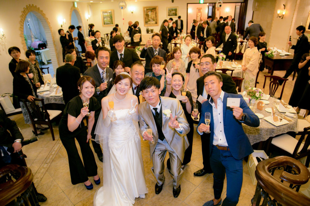 《結婚＆再会》喜び分かち合う一日に