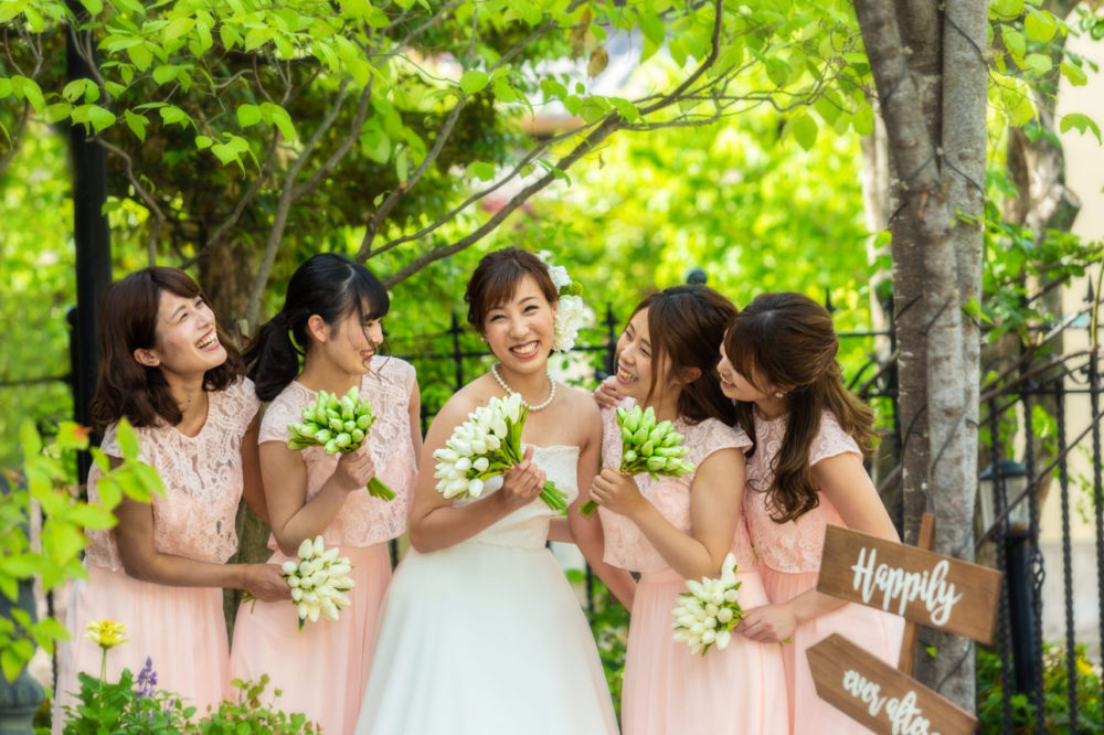 【一緒に叶えよう】ブライズメイドの役割って？