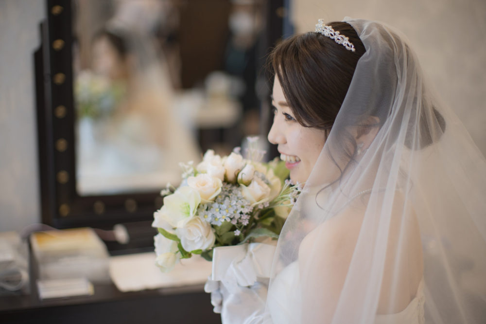 【ヘアスタイル実例集】ウエディングドレス～挙式編～