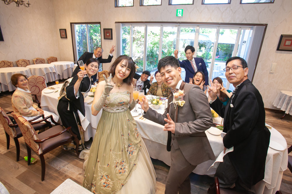 緑あふれるアットホームWedding