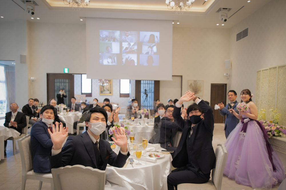 【withコロナ】リモートウェディングならではの演出