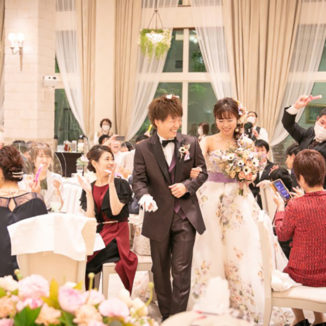 【プレ花嫁必見！】盛り上がるお色直し入場