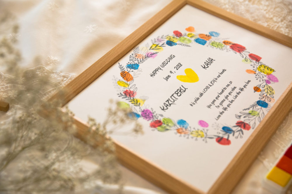 【世界にひとつ】人前式オリジナル証明書