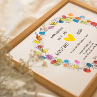 【世界にひとつ】人前式オリジナル証明書