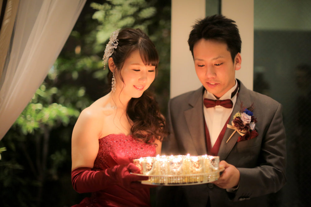 【クリスマスウェディング】演出例